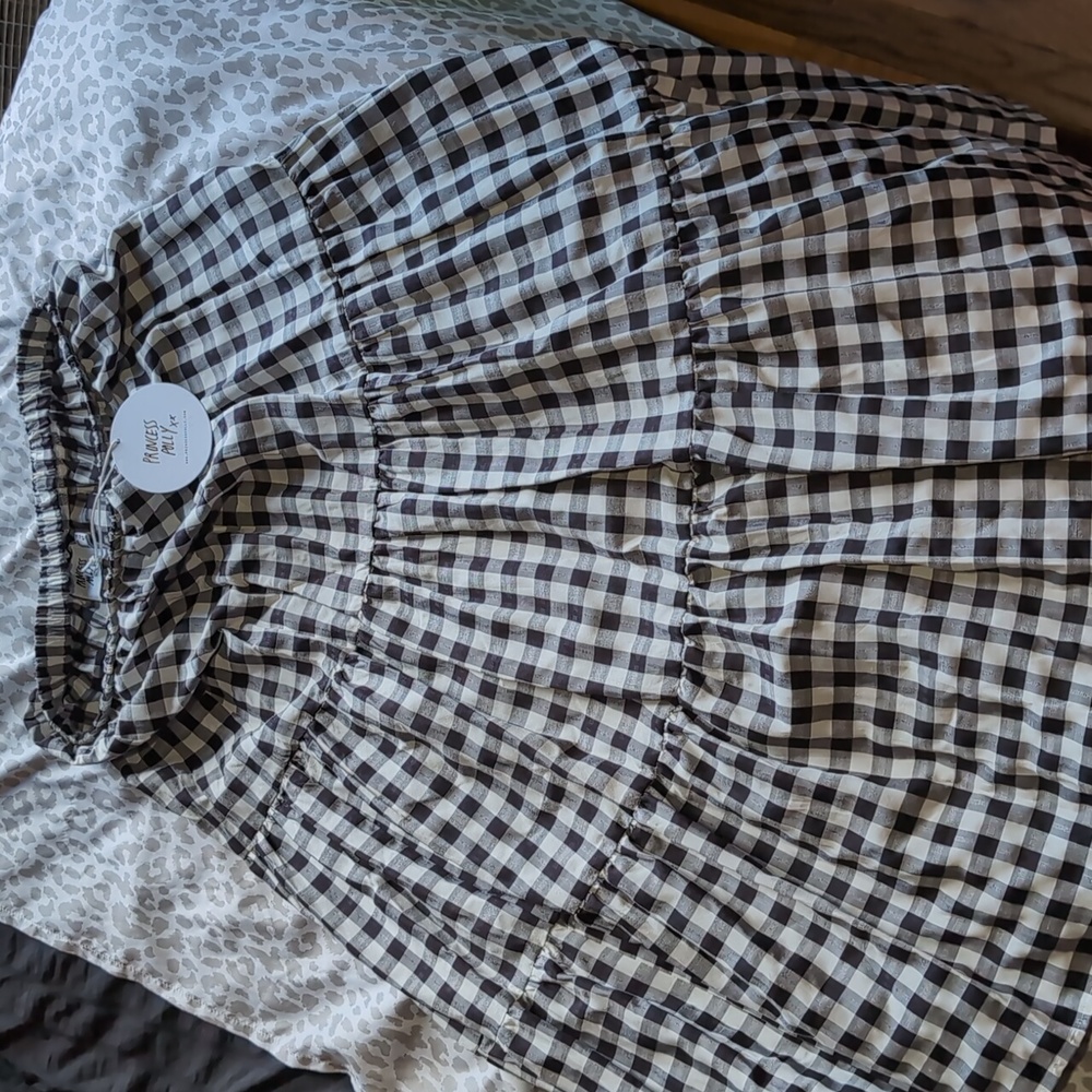 Princess Polly Gingham Maxi Skirt